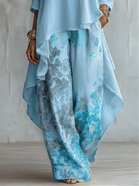 Ginevra | Floral Asymmetric Flowing Jumpsuit
