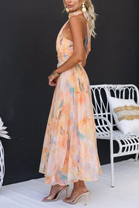 Ava™ | Printed Maxi Dress