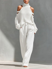 Camilla™ Modern knit and linen set