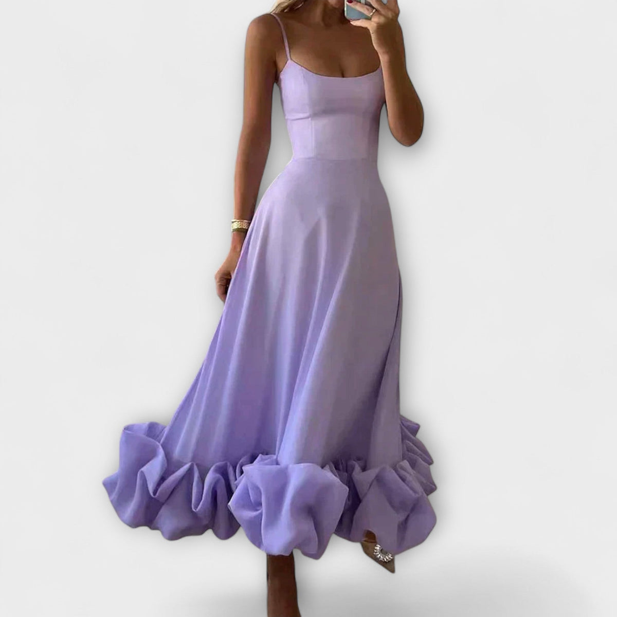 Solaea – Elegant Midi Dress for Special Occasions