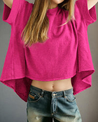 Soft Everyday Oversized Solid T-Shirt