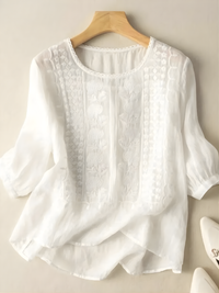 Violet™ Embroidered Boho Blouse