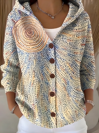 Gillian™ Artistic Warm Long Cardigan