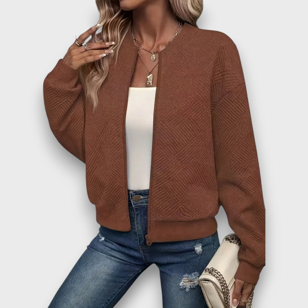 Seraphina – Textured Spring Jacket