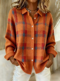 Salome™ Cloud-Soft Plaid Button-Up