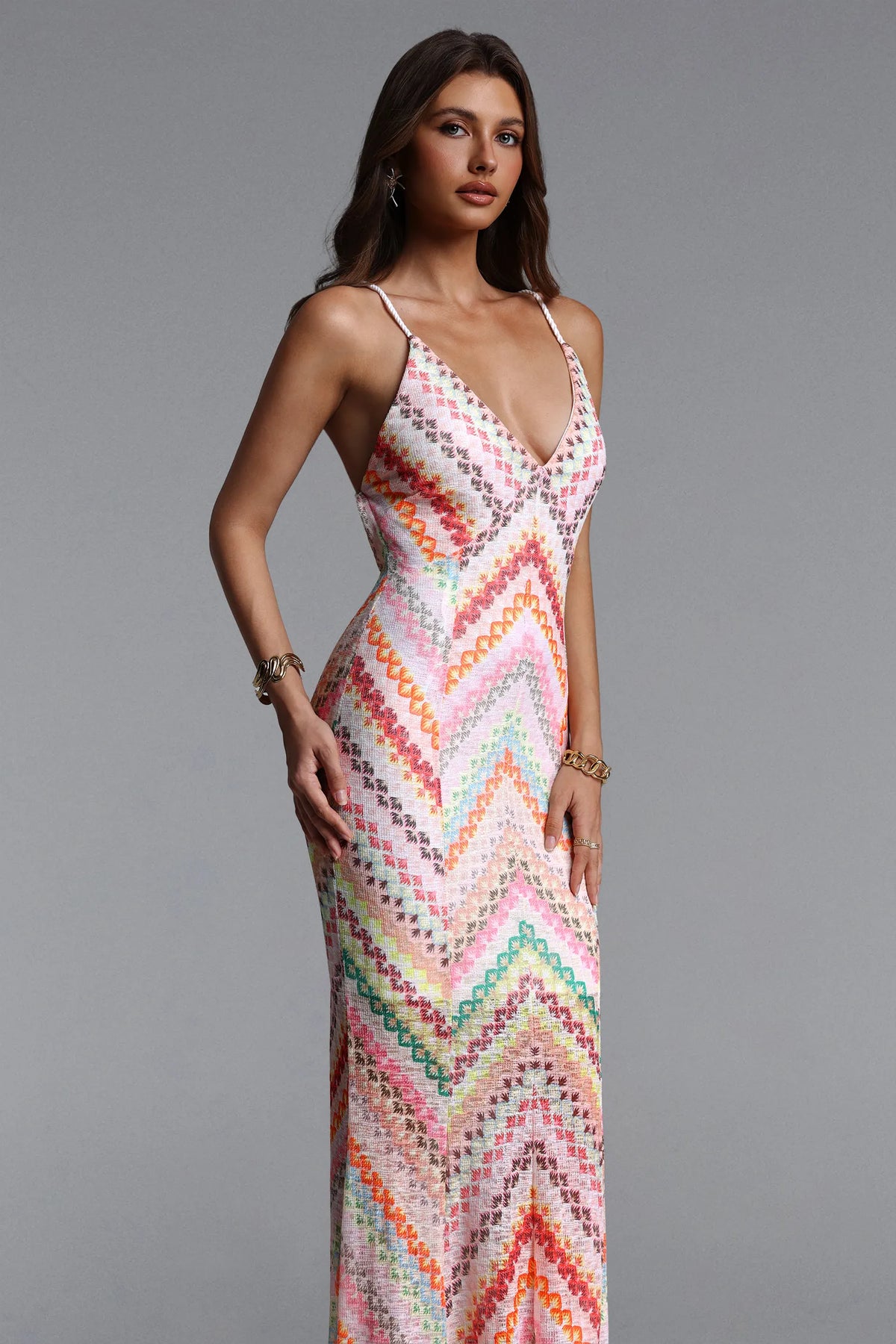 Nowi Woven Maxi Dress
