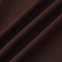 Charitina Brown Fitted Ruched Midi Dress