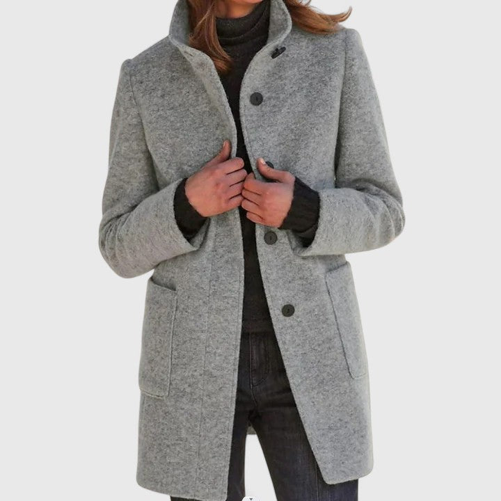 Elena – Classic long coat