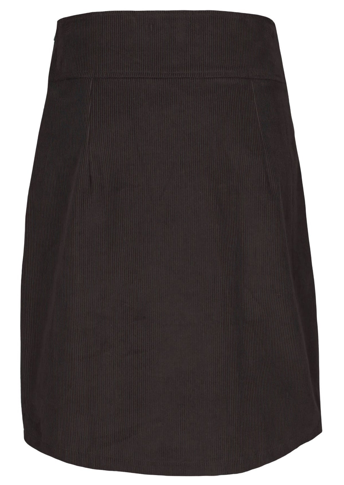 Aalia Corduroy Skirt Ganache