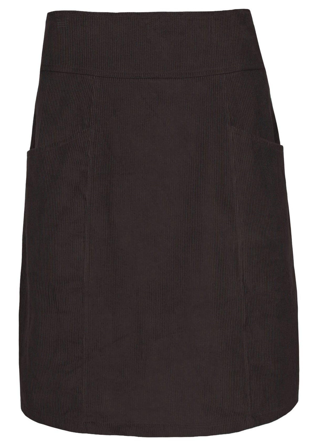 Aalia Corduroy Skirt Ganache