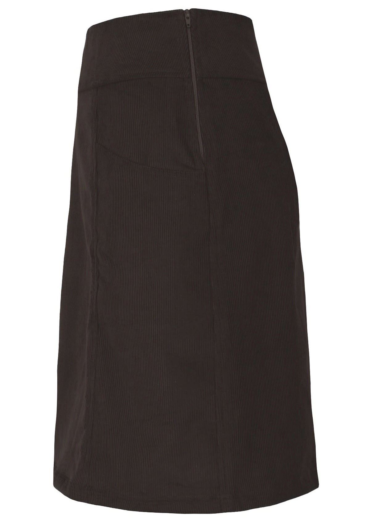Aalia Corduroy Skirt Ganache