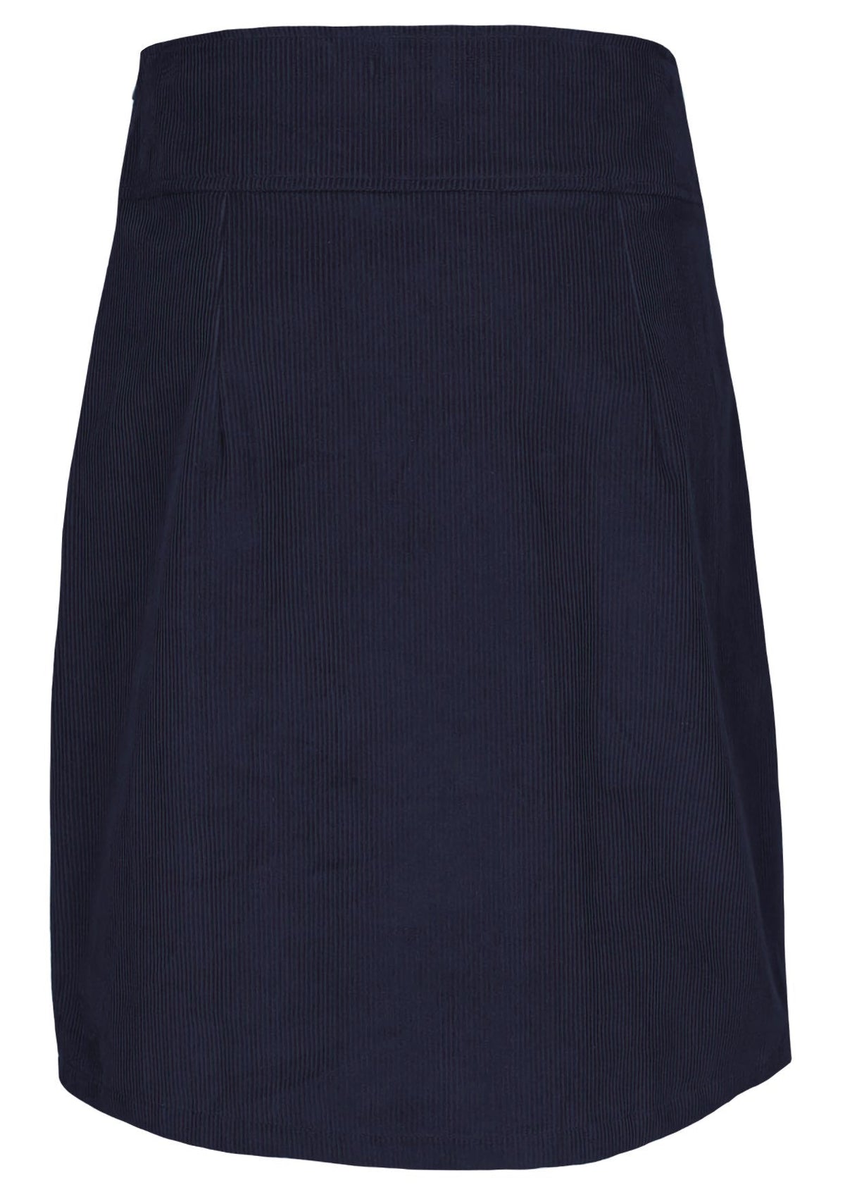 Aalia Corduroy Skirt Maritime Blue