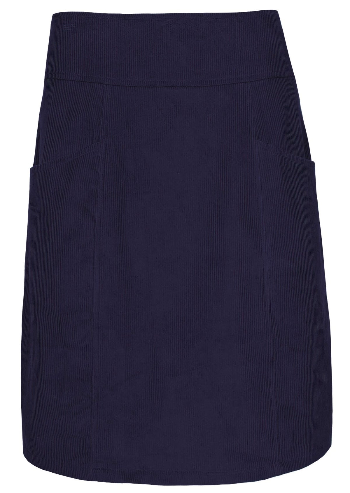 Aalia Corduroy Skirt Maritime Blue
