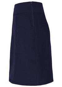 Aalia Corduroy Skirt Maritime Blue