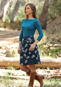 Aalia Corduroy Skirt Yarrow