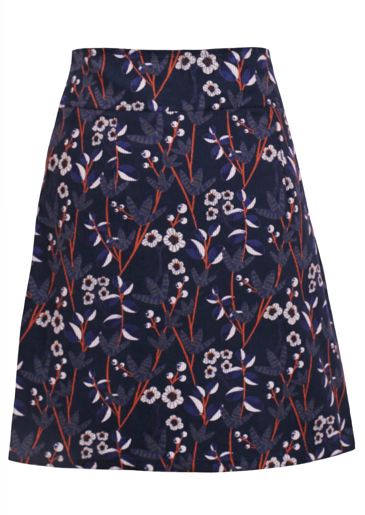 Aalia Corduroy Skirt Meadow