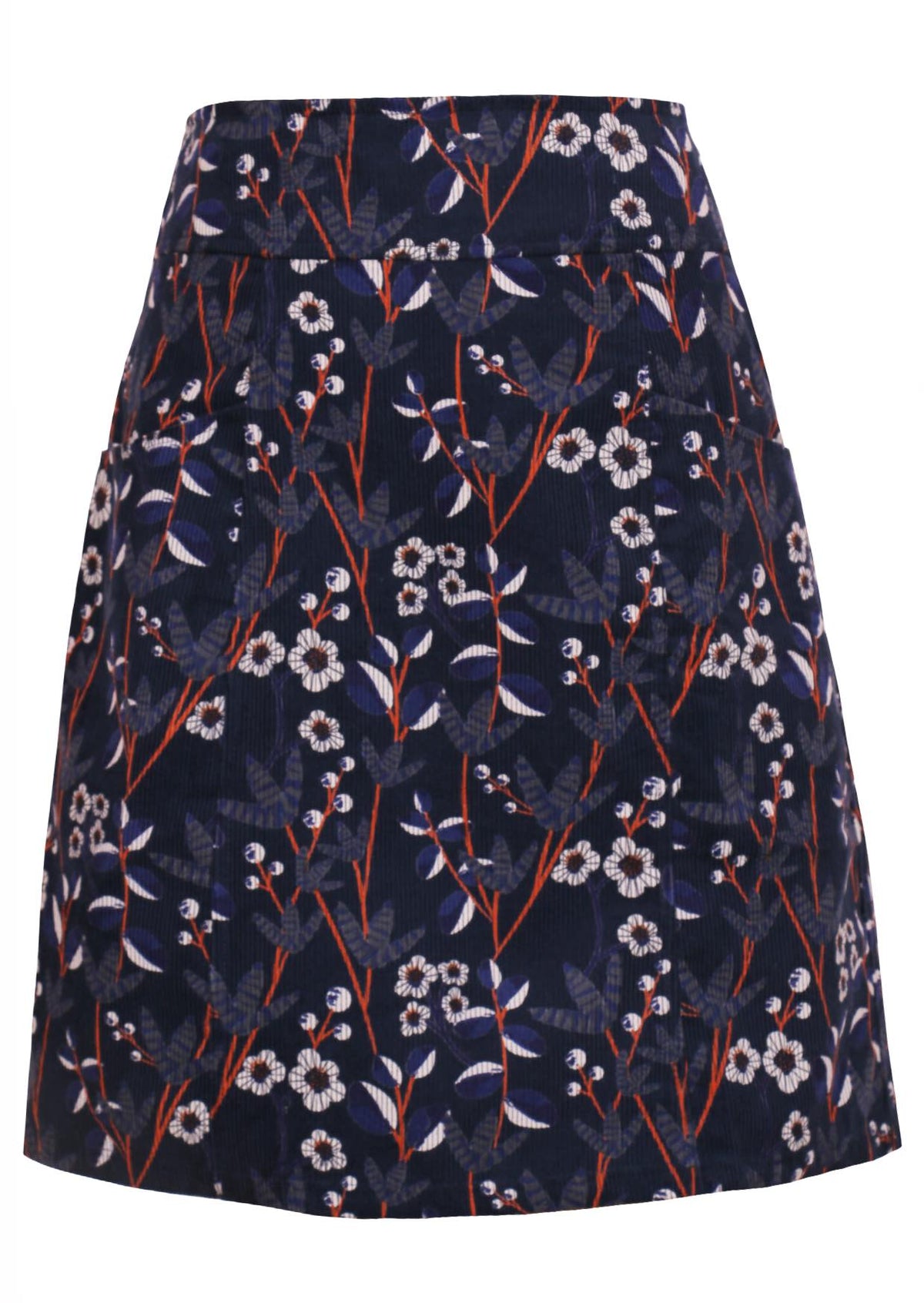 Aalia Corduroy Skirt Meadow