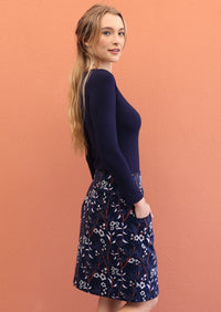 Aalia Corduroy Skirt Meadow
