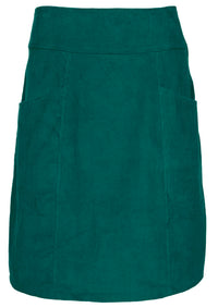 Aalia Corduroy Skirt Everglade