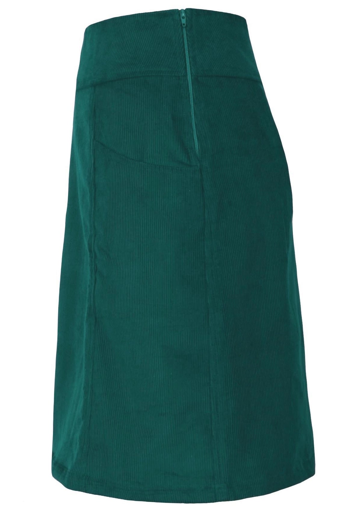 Aalia Corduroy Skirt Everglade