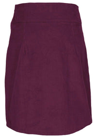 Aalia Corduroy Skirt Plum Caspia