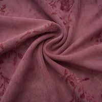 Ariadne Pink Flocked Tulle Maxi Dress