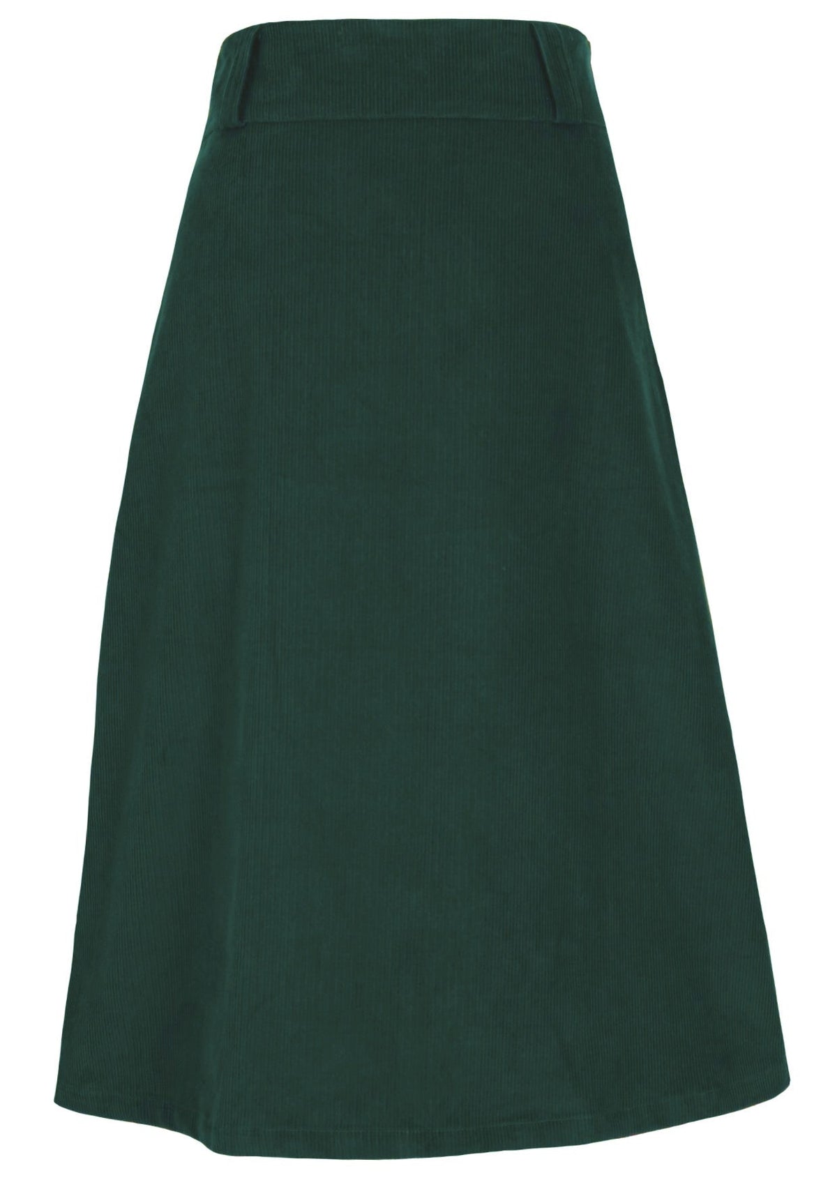 Belt Loop Corduroy Skirt Botanical Garden