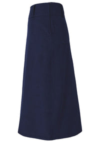 Belt Loop Corduroy Skirt Maritime Blue