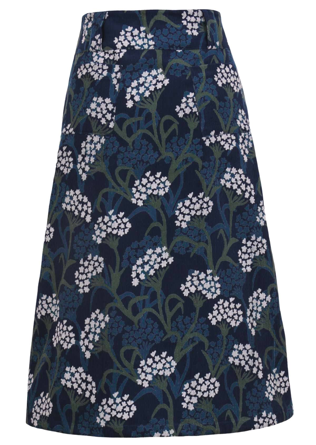 Belt Loop Corduroy Skirt Yarrow