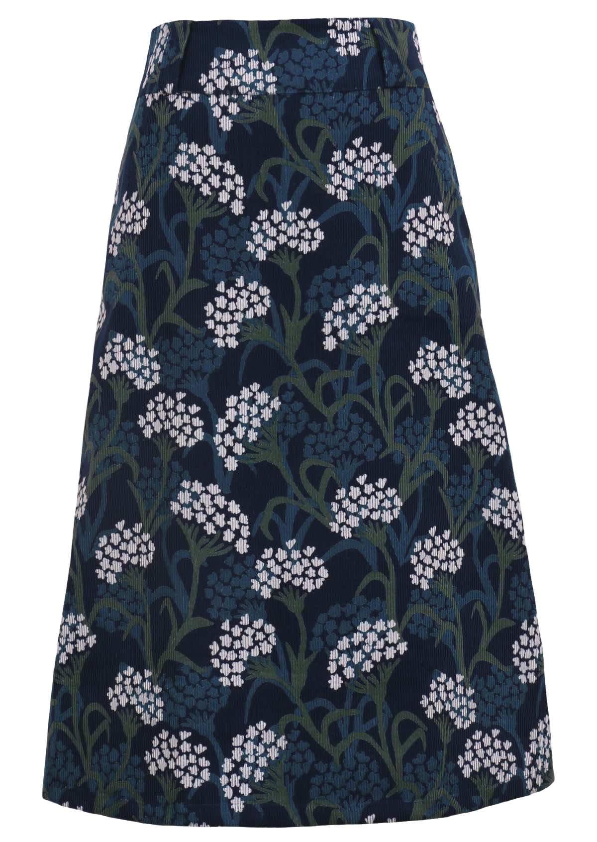Belt Loop Corduroy Skirt Yarrow