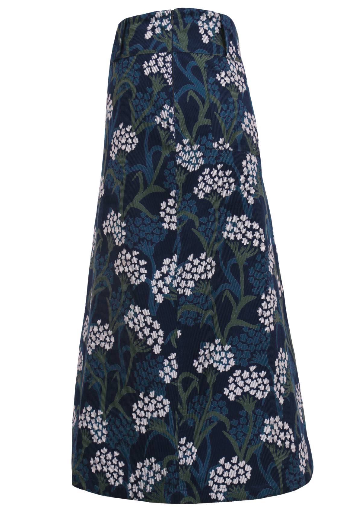 Belt Loop Corduroy Skirt Yarrow