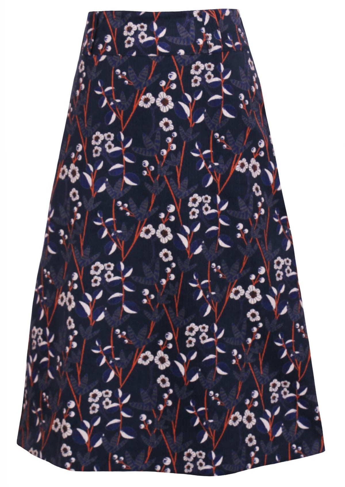 Belt Loop Corduroy Skirt Meadow