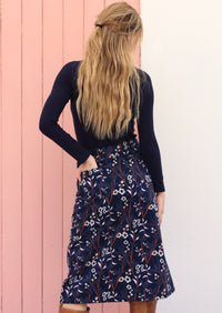 Belt Loop Corduroy Skirt Meadow