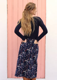 Belt Loop Corduroy Skirt Meadow