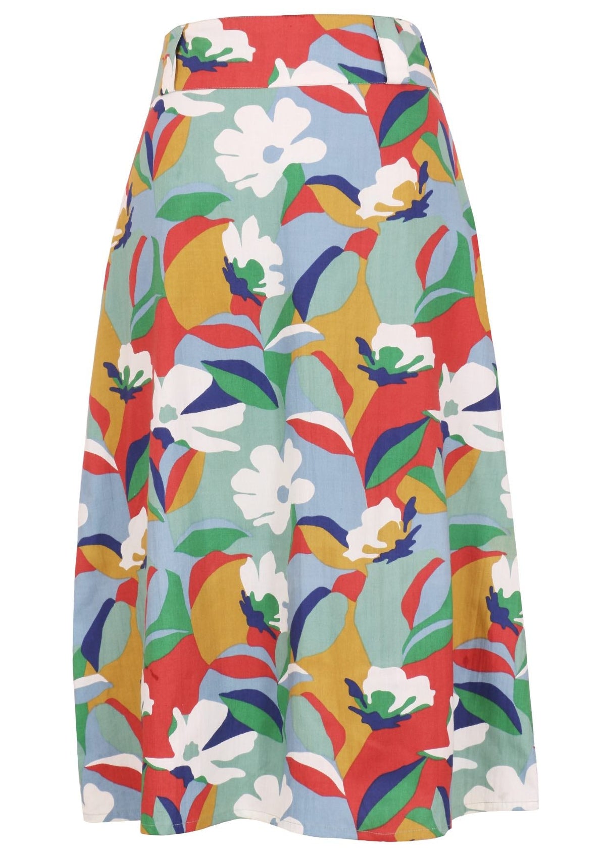 Belt Loop Skirt Tallow Wood