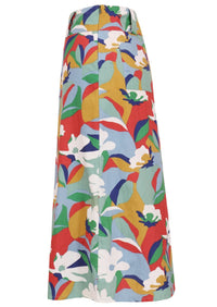 Belt Loop Skirt Tallow Wood