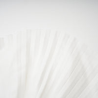 Carlotta White Shell Pleated Maxi Dress