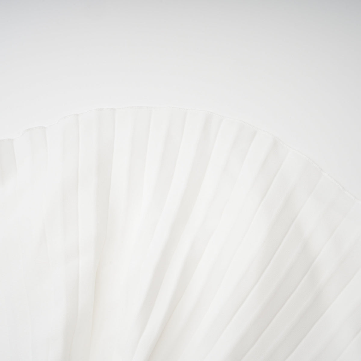 Carlotta White Shell Pleated Maxi Dress