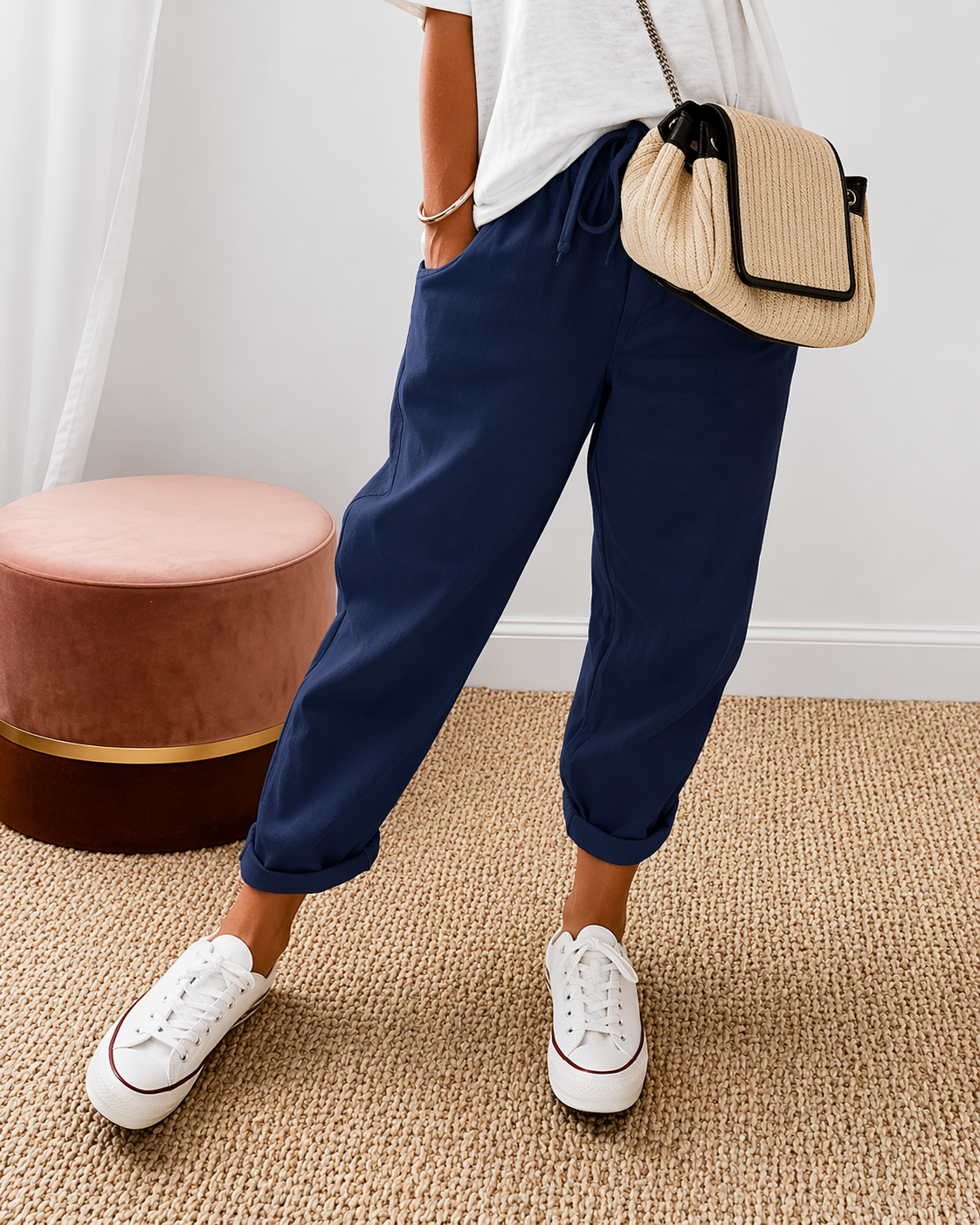 LINAE™ | Casual Relaxed-Fit Trousers