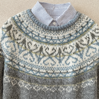 Luxe™ | Chic Vintage Knit Sweater