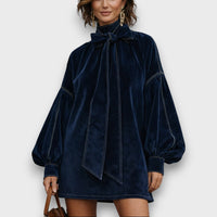 Octalia – Velvet Mini Dress