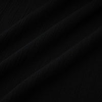 Chiara Black Lace Panel Pleated Midi Dress