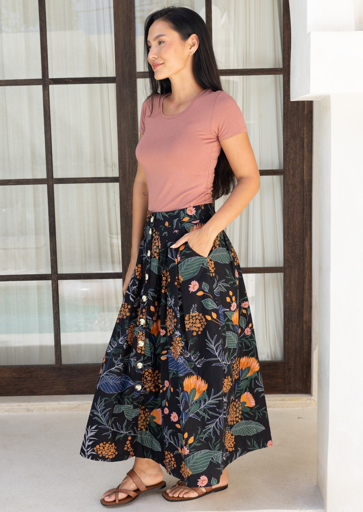 Cora Skirt Queen Protea