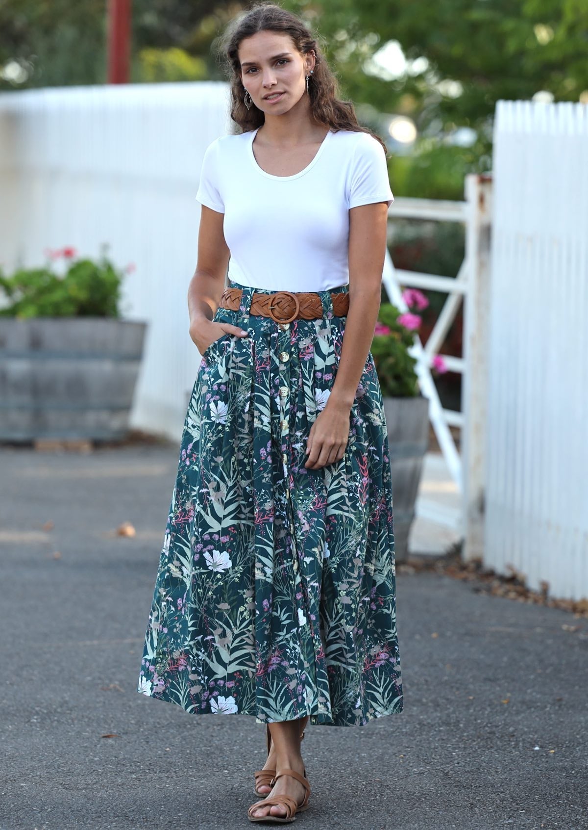 Cora Skirt Verdure