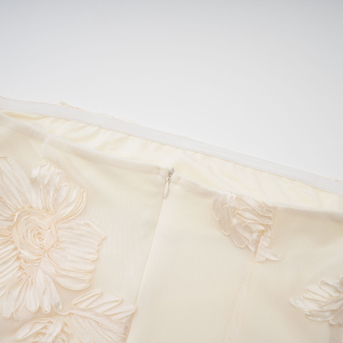 Melanie neutrals embroidered off-shoulder maxi dress