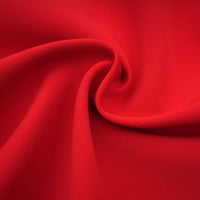 Anna red petal-sleeve cut-out bow mini dress