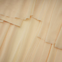 Josiane yellow off-shoulder sheer tulle maxi dress