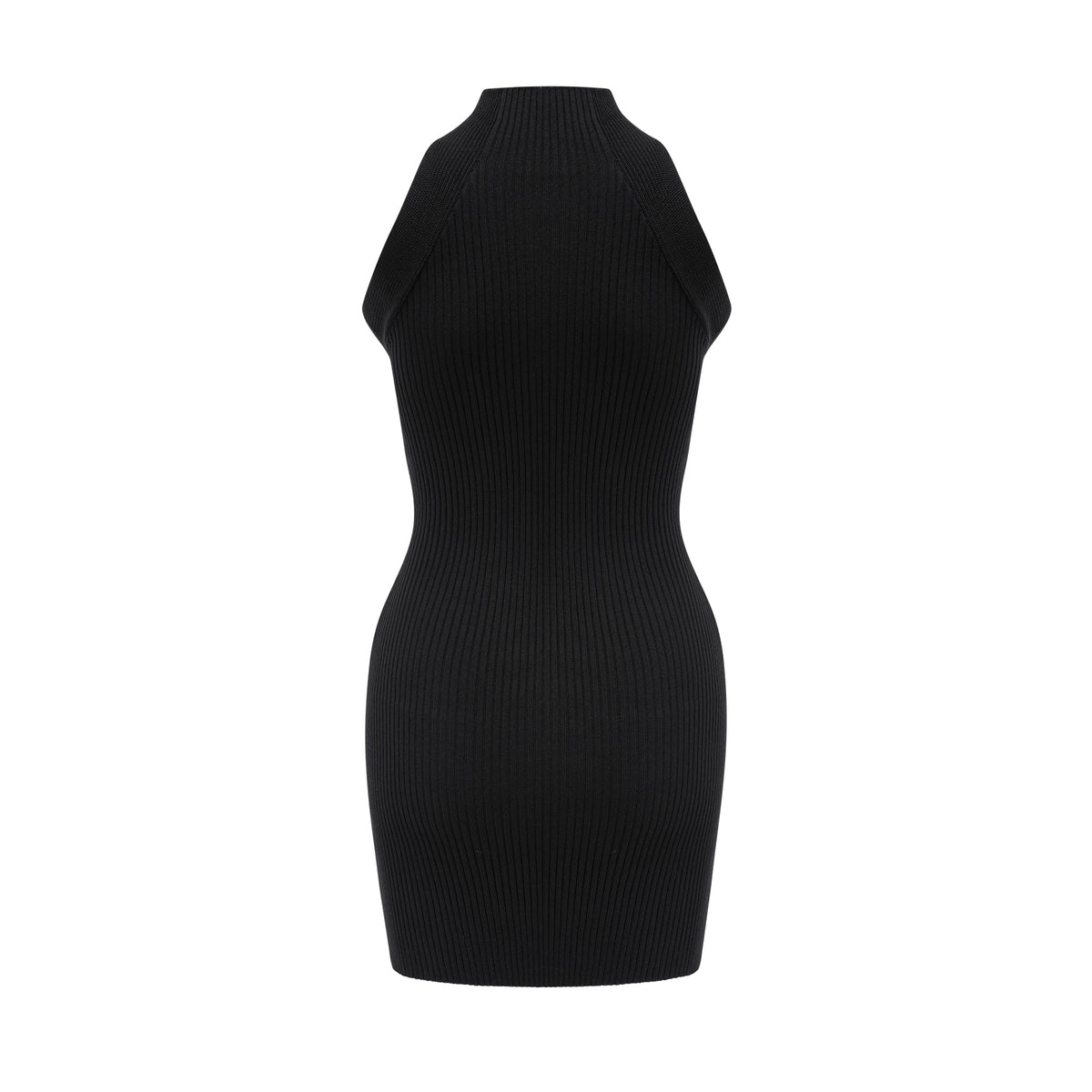 Émilie twist-detail cut-out mini dress
