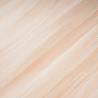Eugénie Neutral Fully Pleated Ruffled Mini Dress