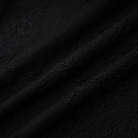 Irène black crossover crystal-embellished maxi dress